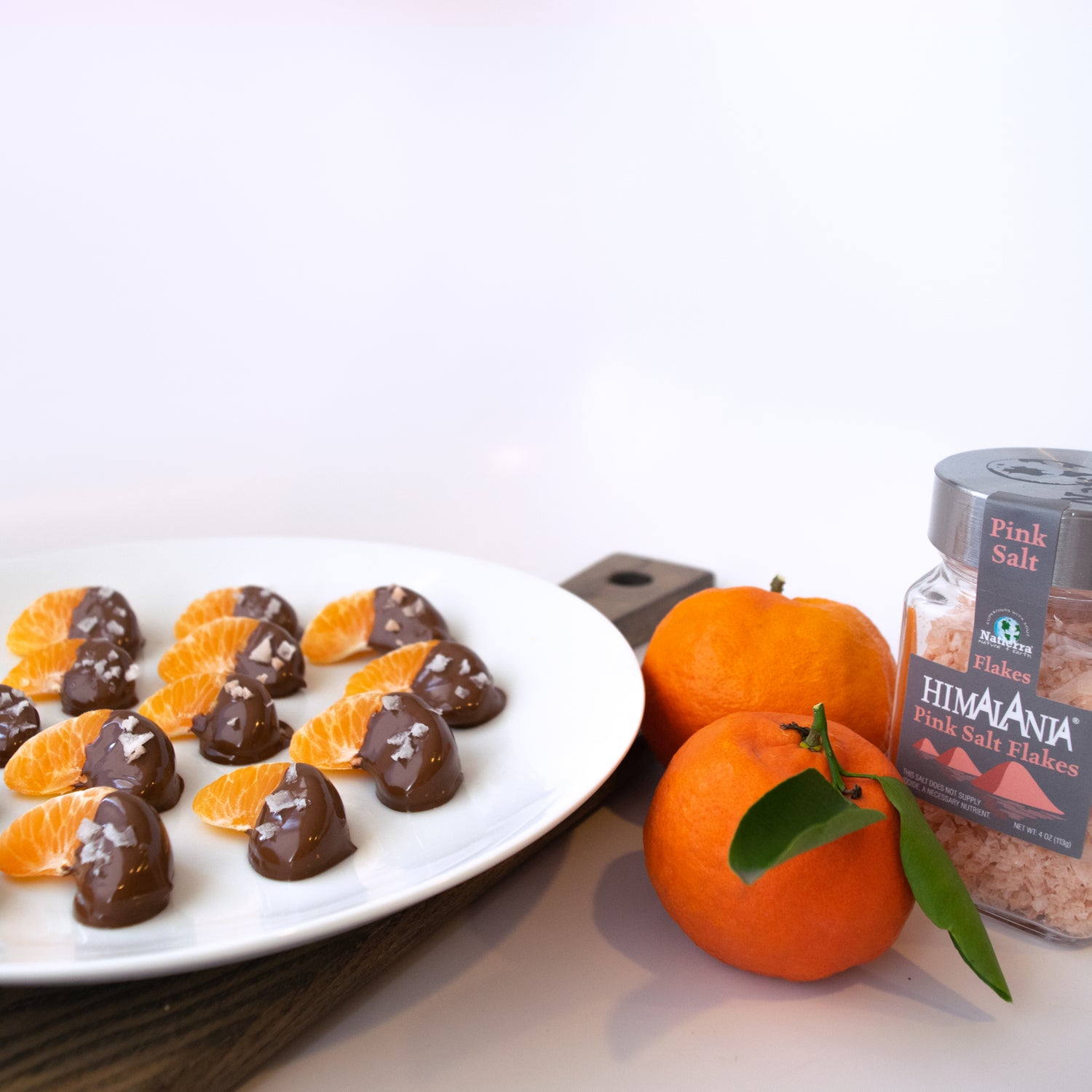 Salted Dark Chocolate Clementines