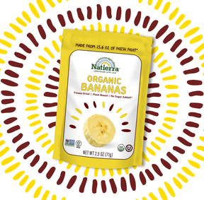 Natierra Organic Freeze-Dried Bananas 2.5 oz bag thumbnail