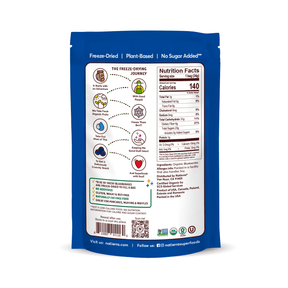 Natierra Freeze-Dried Blueberries nutritional facts thumbnail