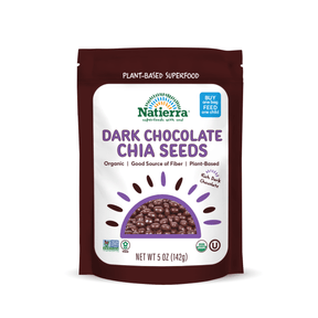 Natierra Organic Dark Chocolate Chia Seeds 5 oz thumbnail