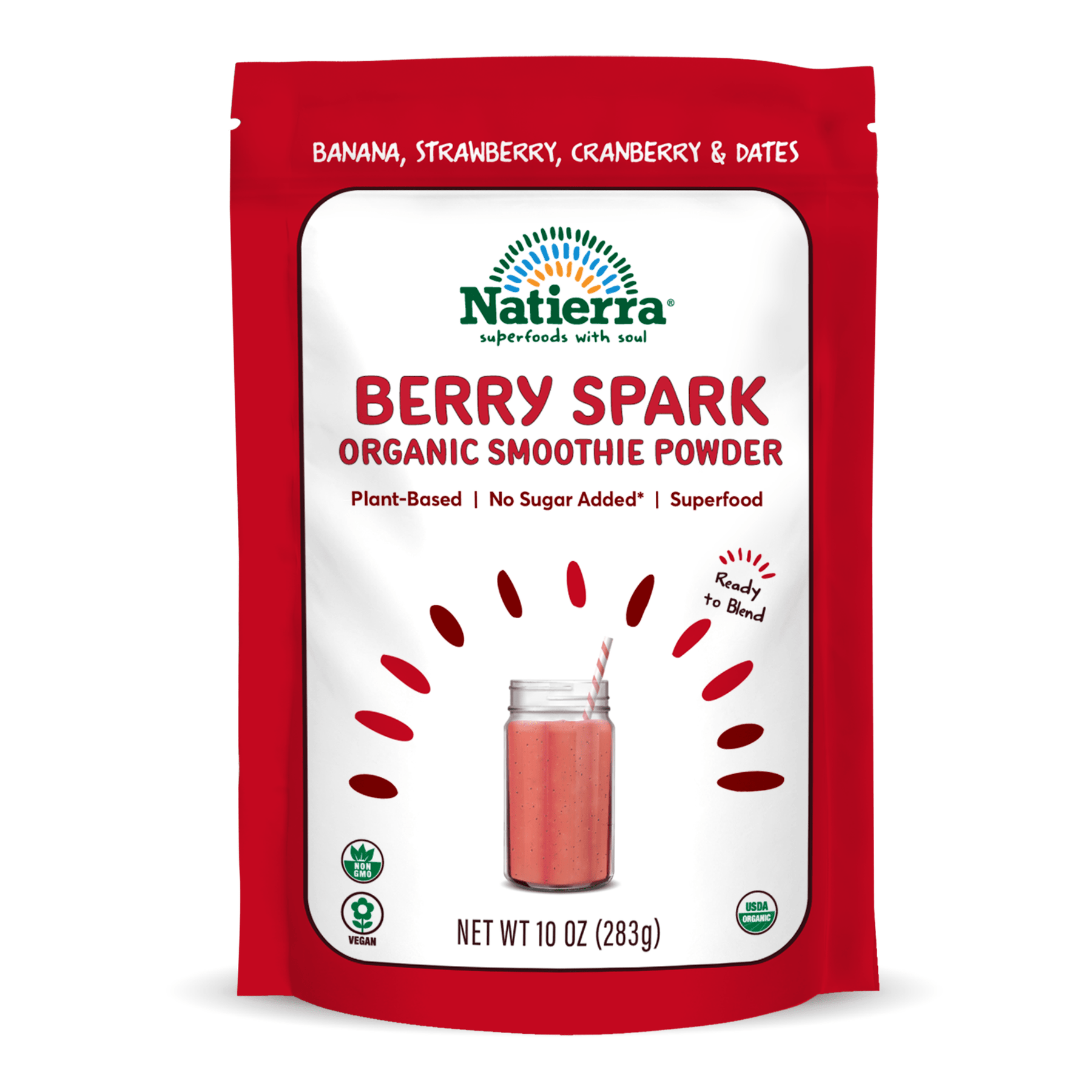 Natierra Berry Spark Smoothie Bag