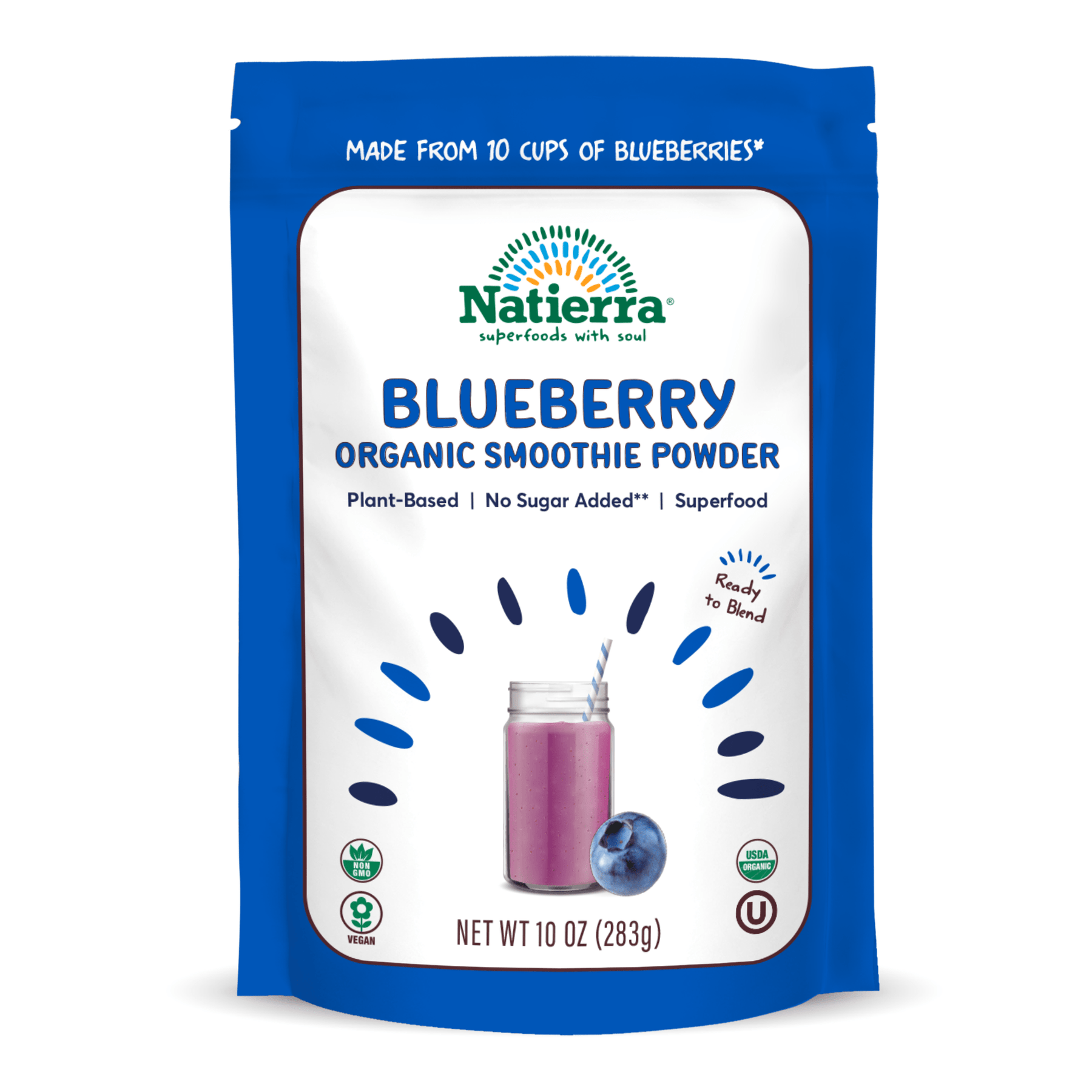 Natierra Blueberry Smoothie Bag