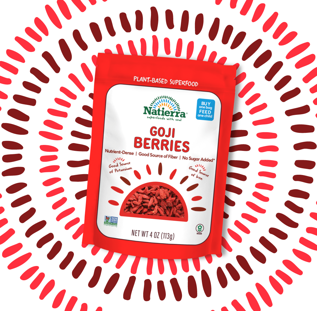 Natierra Goji Berries 4 oz bag