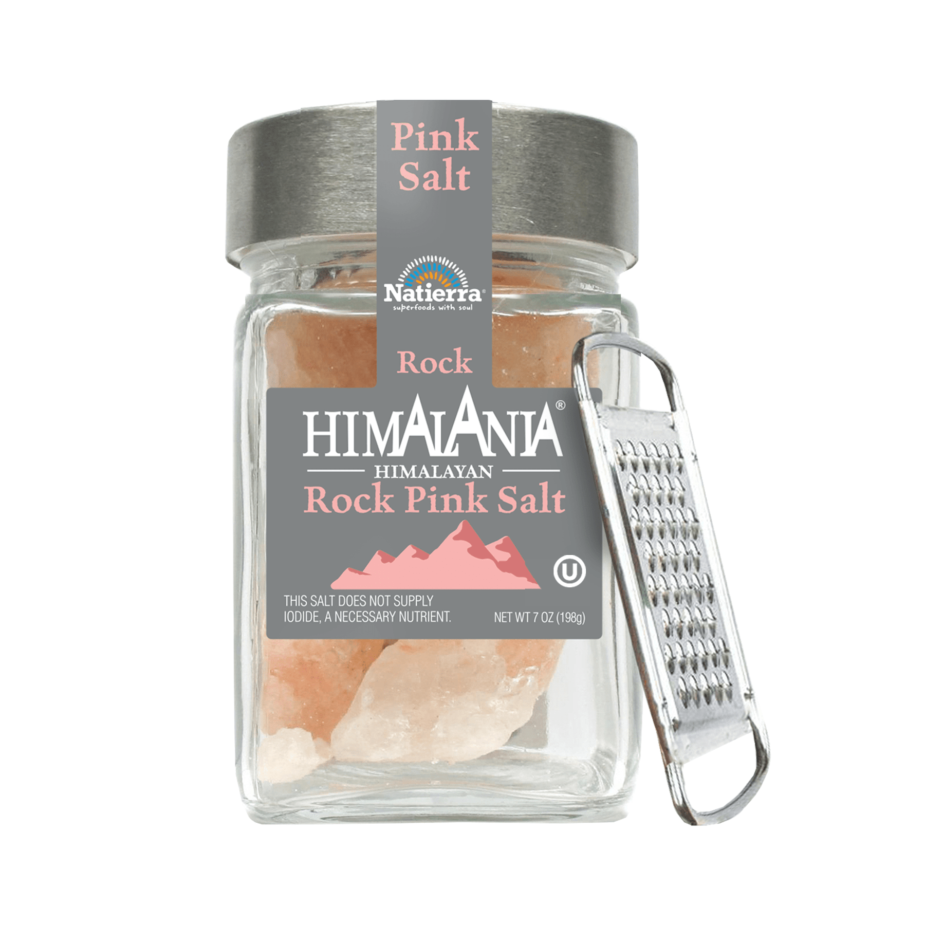 Natierra Himalania Rock Pink Salt 7z jar