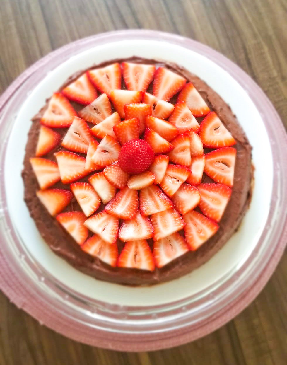 Guilt Free Chocolate Cake With Cacao Powder