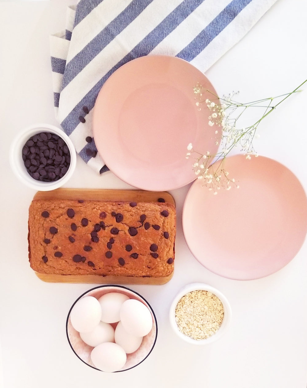 Oat Chocolate Chip Banana Bread