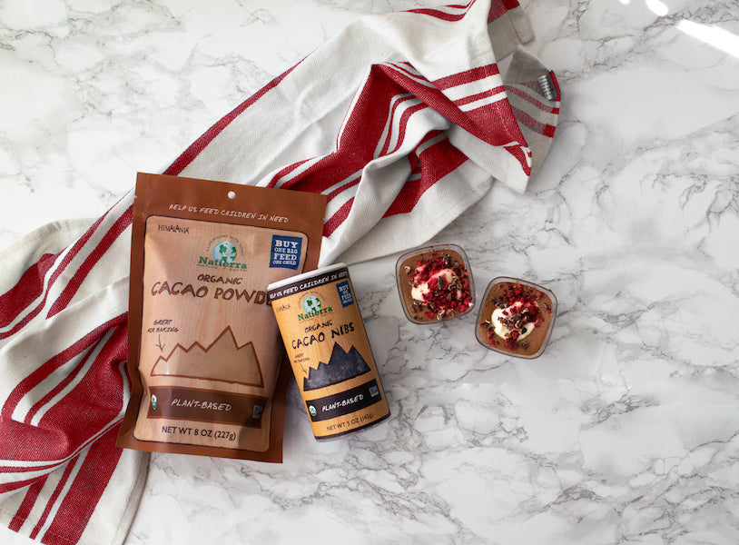 Cacao Powder Bag and Shaker