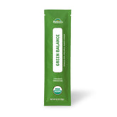 Natierra Green Balance Organic Smoothie individual stick pack on a white background