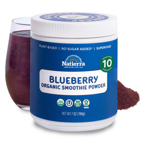 Natierra Blueberry Organic Smoothie NATSMOOBLUJAR 8-12907-01656-1