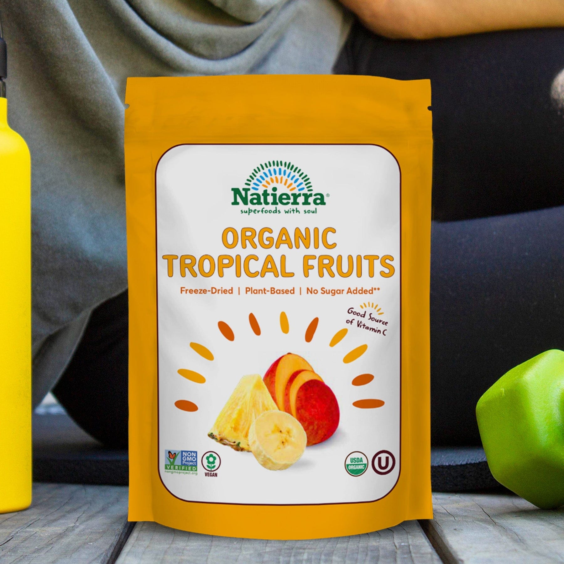 Natierra Organic  Freeze-Dried Tropical Fruits 