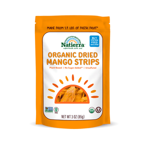 Natierra Dried Mango Strips  bag