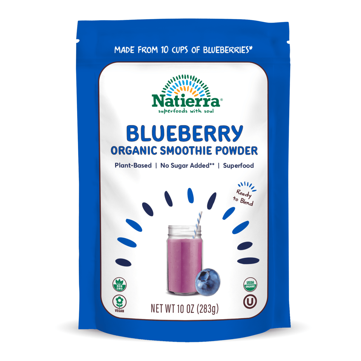Natierra Blueberry Smoothie Bag 