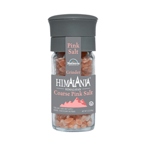 Natierra Himalania Coarse  Pink Salt 3 oz grinder
