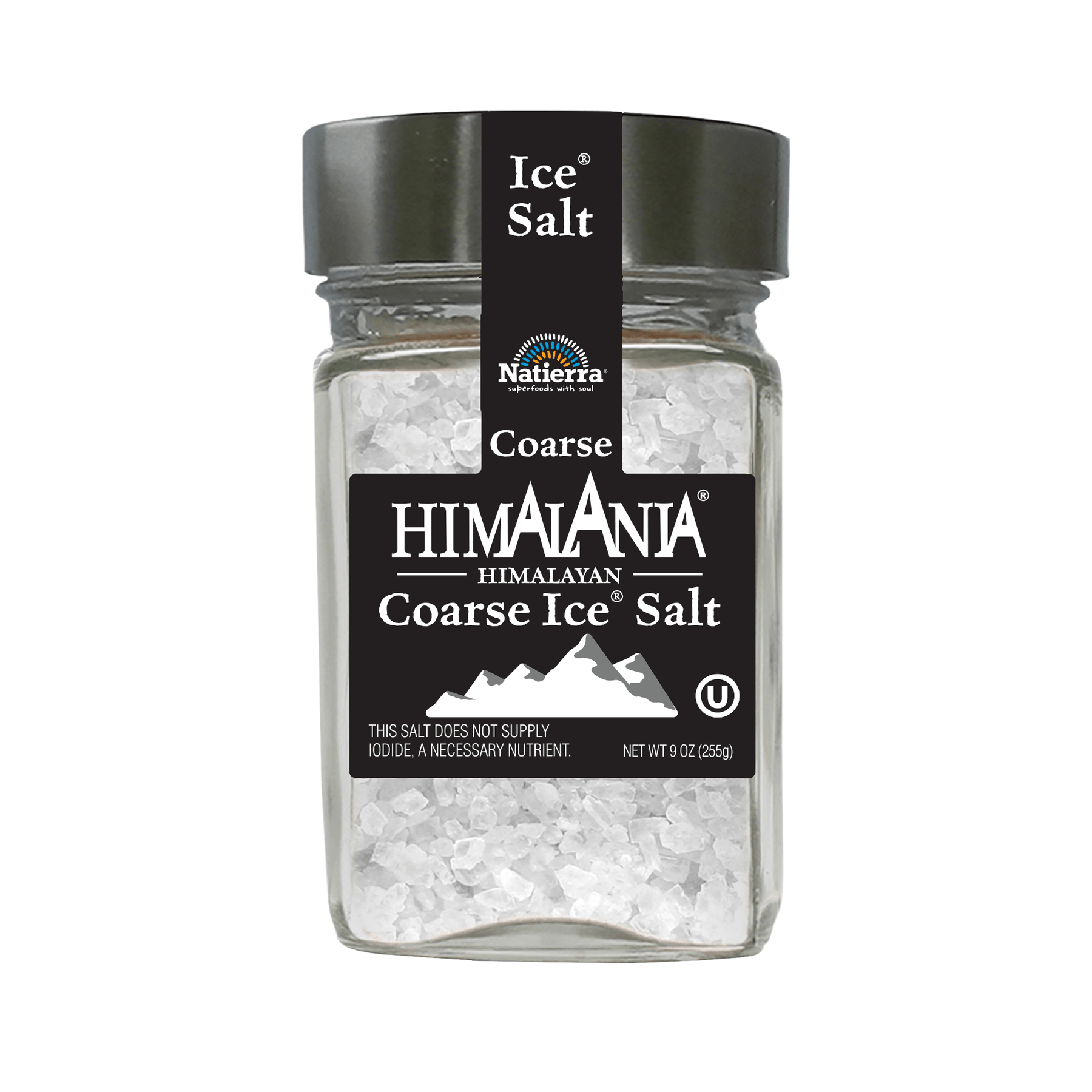 Natierra Himalania Coarse Ice Salt 9 oz jar
