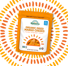 Natierra Dried Mango Cheeks 16 oz bag