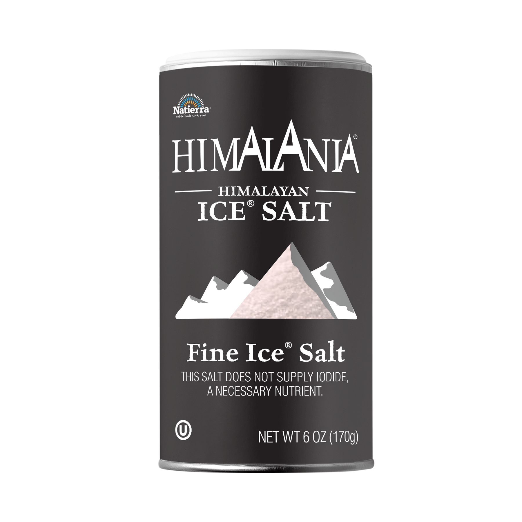 Natierra Himalania Ice Salt  6 oz shaker