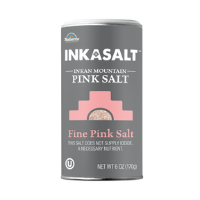 Natierra InkaSalt Fine Pink Salt 6 oz shaker