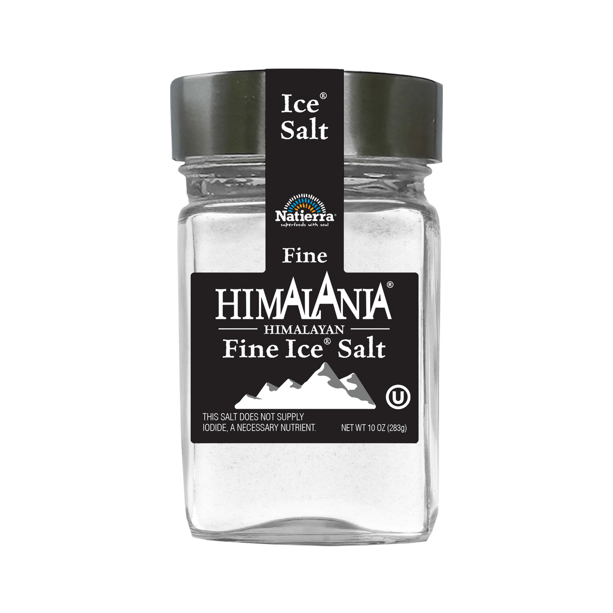 Natierra Himalania Fine Ice Salt 10 oz jar