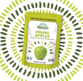 Natierra Organic Freeze-Dried Apples 1.5 oz bag thumbnail