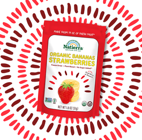 Natierra Organic Freeze-Dried Bananas and Strawberries thumbnail