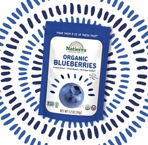 Natierra Organic Freeze-Dried Blueberries bag