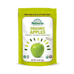 Natierra Organic Freeze-Dried Apples bag