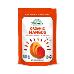Natierra Freeze-Dried Mangos bag