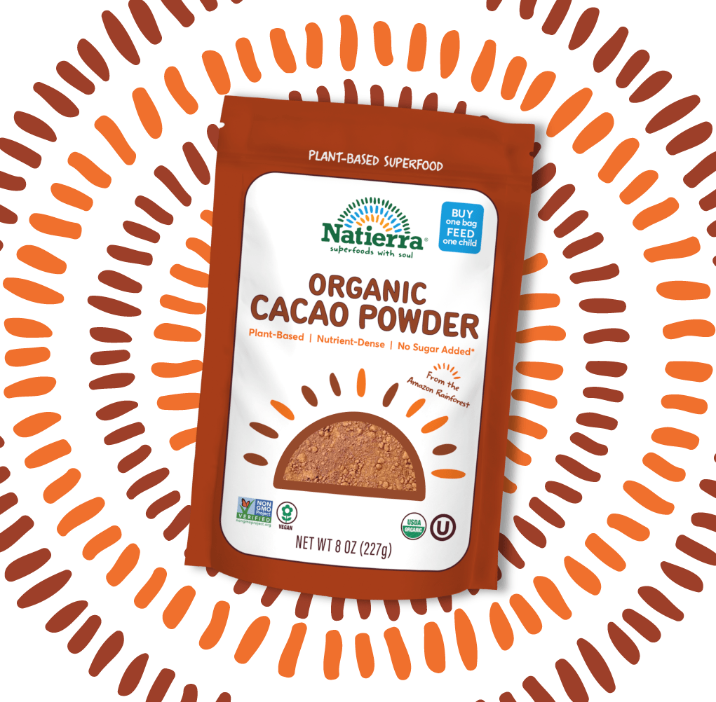 Natierra Organic Cacao Powder 8 oz bag