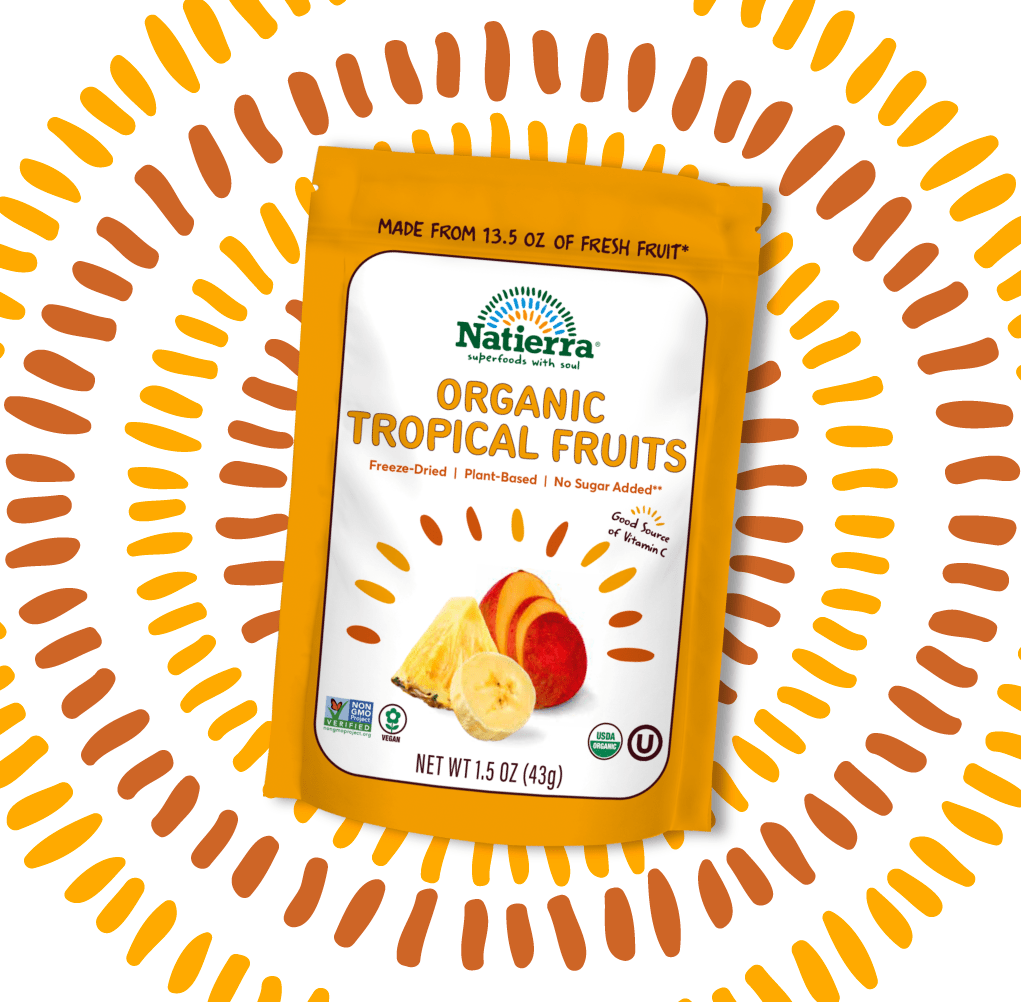 Natierra Organic Freeze-Dried Tropical Fruits