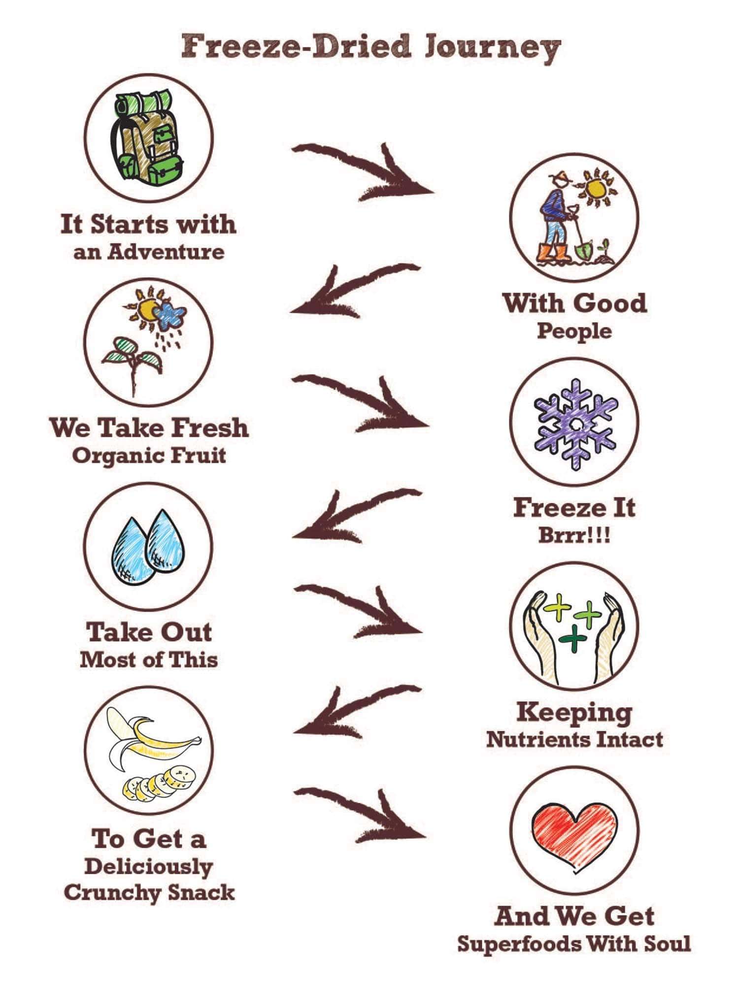 Natierra's Freeze Drying process