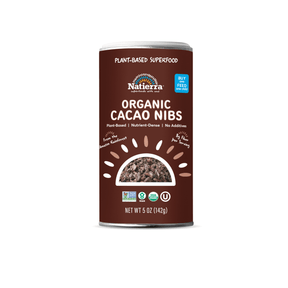 Natierra Organic Cacao Nibs 5 oz shaker