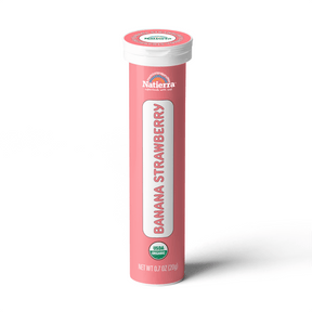 Natierra Banana Strawberry Smoothie Powder 0.7 oz tube